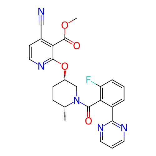 Chemical structure of BindingDB Monomer ID 294357