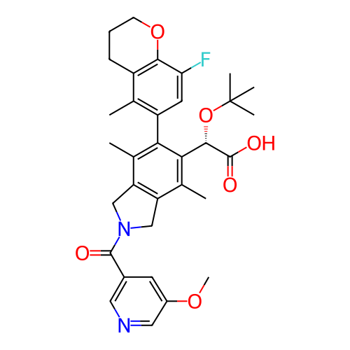 Chemical structure of BindingDB Monomer ID 294664