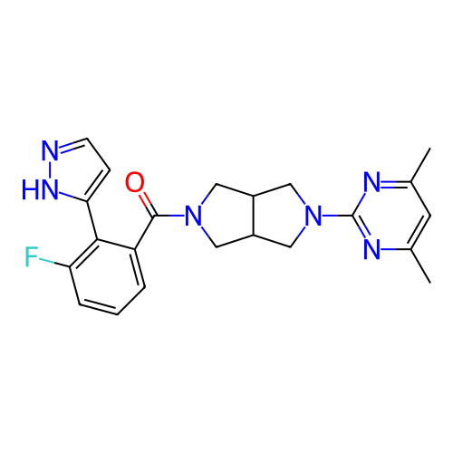 Chemical structure of BindingDB Monomer ID 294756
