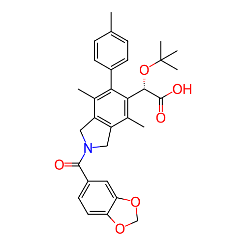 Chemical structure of BindingDB Monomer ID 294794