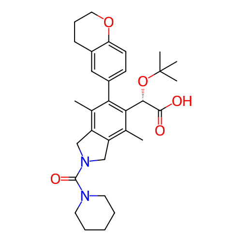 Chemical structure of BindingDB Monomer ID 294847