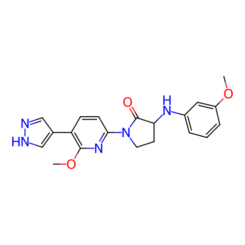 Chemical structure of BindingDB Monomer ID 295444
