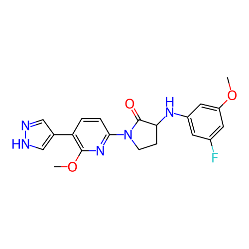 Chemical structure of BindingDB Monomer ID 295446