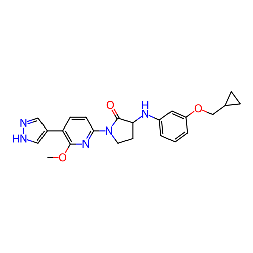 Chemical structure of BindingDB Monomer ID 295478