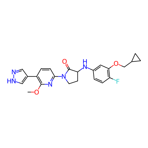 Chemical structure of BindingDB Monomer ID 295489