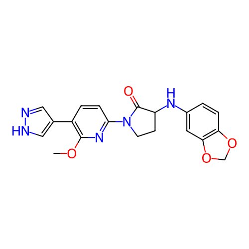 Chemical structure of BindingDB Monomer ID 295525