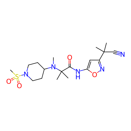 Chemical structure of BindingDB Monomer ID 295696