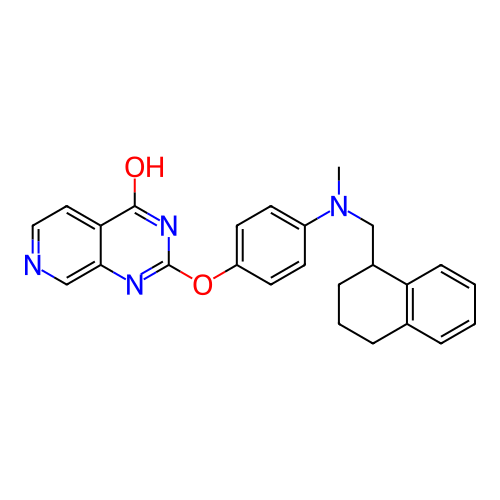 Chemical structure of BindingDB Monomer ID 296101