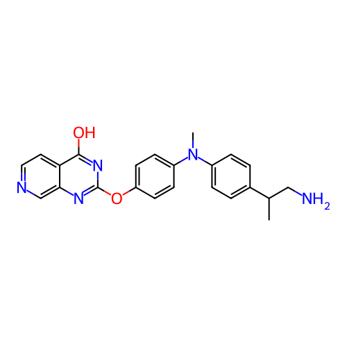 Chemical structure of BindingDB Monomer ID 296110