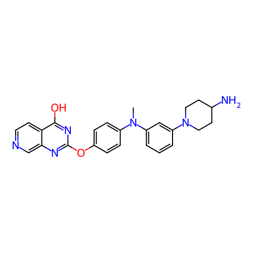 Chemical structure of BindingDB Monomer ID 296125