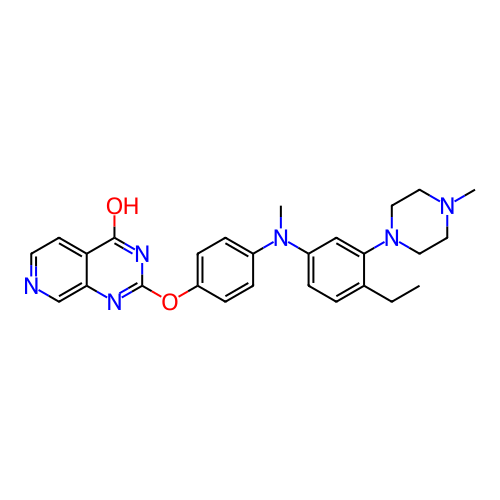 Chemical structure of BindingDB Monomer ID 296136