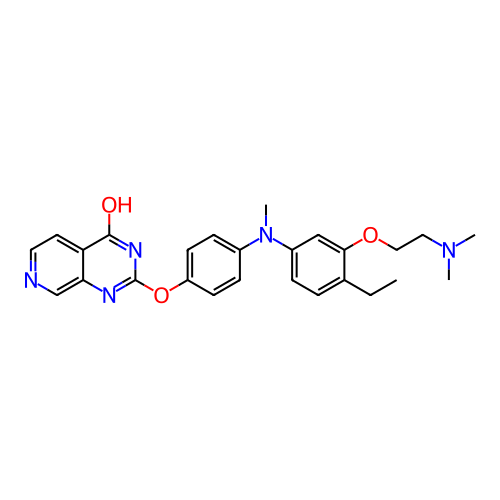 Chemical structure of BindingDB Monomer ID 296141