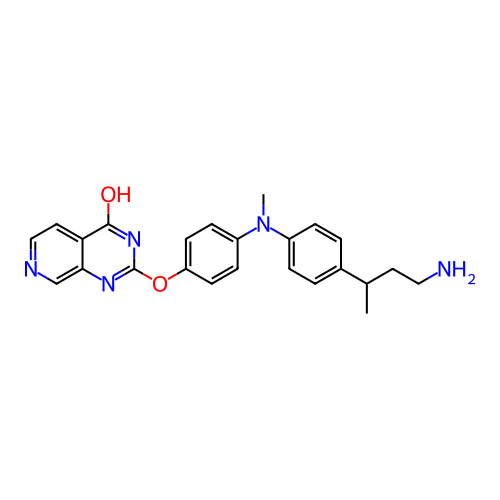 Chemical structure of BindingDB Monomer ID 296147