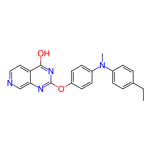 Chemical structure of BindingDB Monomer ID 296161