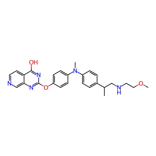Chemical structure of BindingDB Monomer ID 296177