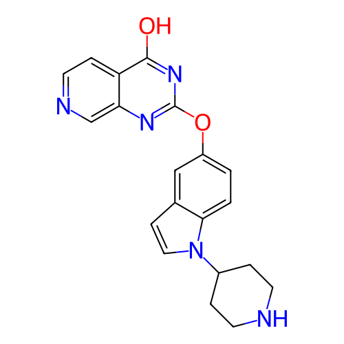 Chemical structure of BindingDB Monomer ID 296181