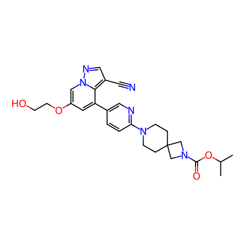 Chemical structure of BindingDB Monomer ID 296381