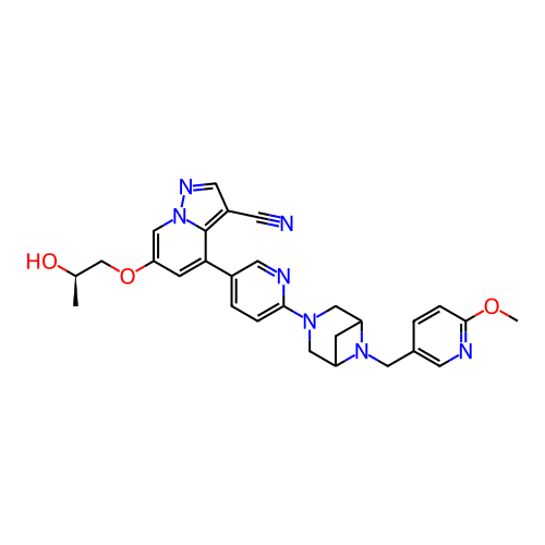Chemical structure of BindingDB Monomer ID 296394