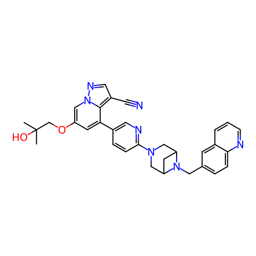 Chemical structure of BindingDB Monomer ID 296515