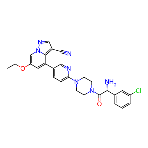 Chemical structure of BindingDB Monomer ID 296520