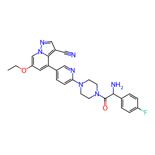 Chemical structure of BindingDB Monomer ID 296521