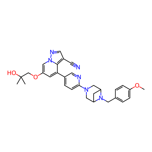 Chemical structure of BindingDB Monomer ID 296547