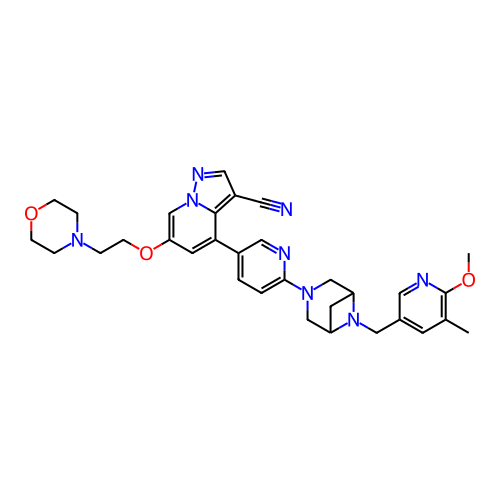 Chemical structure of BindingDB Monomer ID 296702