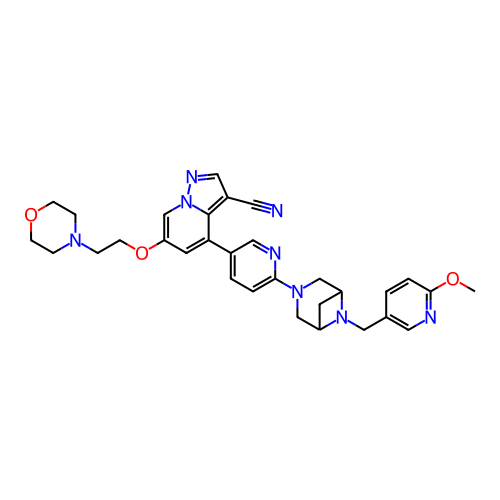 Chemical structure of BindingDB Monomer ID 296704