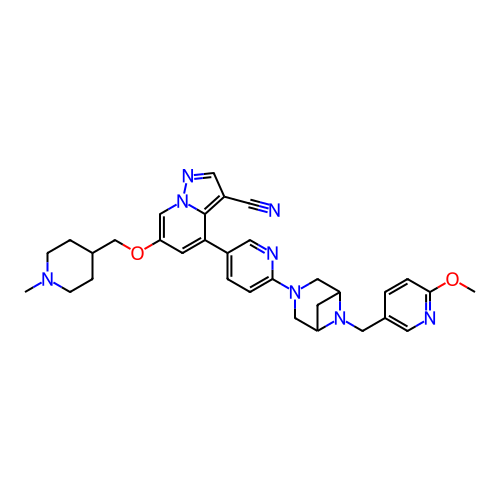 Chemical structure of BindingDB Monomer ID 296707