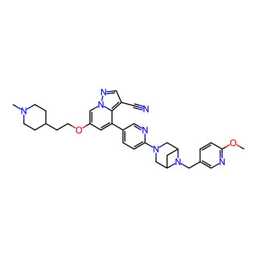 Chemical structure of BindingDB Monomer ID 296709