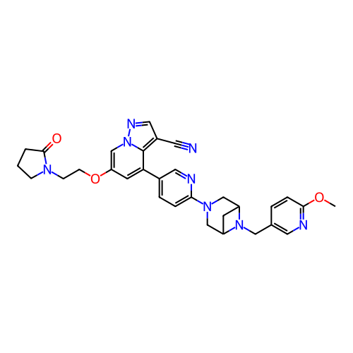 Chemical structure of BindingDB Monomer ID 296712