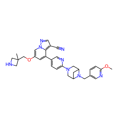 Chemical structure of BindingDB Monomer ID 296718