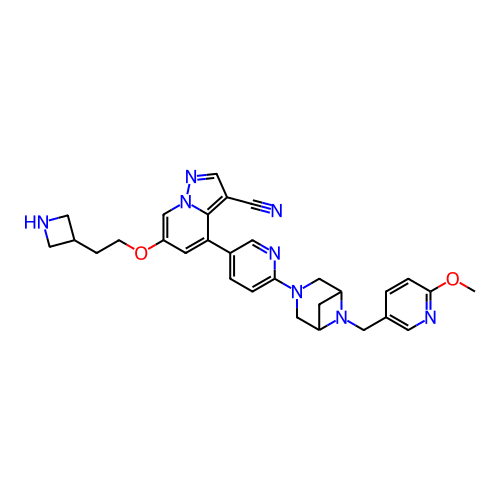 Chemical structure of BindingDB Monomer ID 296726