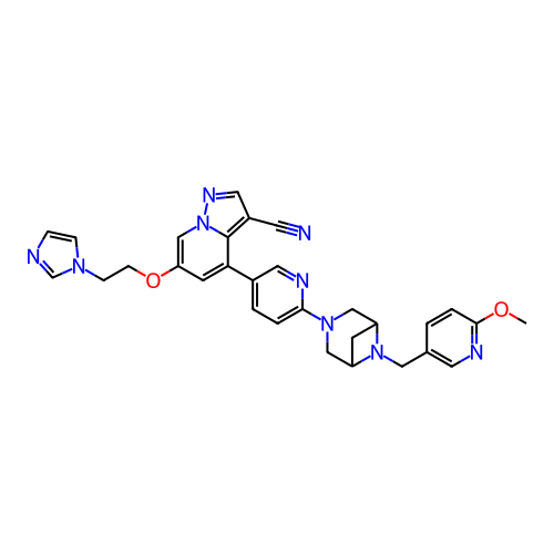 Chemical structure of BindingDB Monomer ID 296735