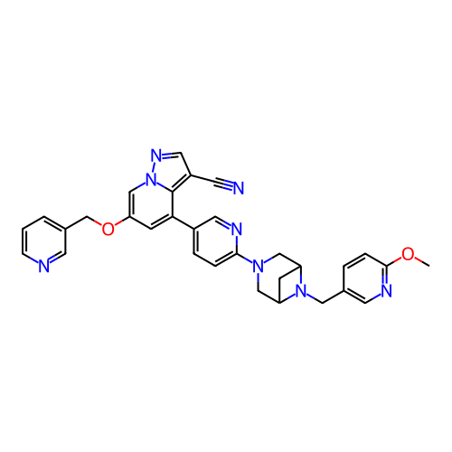 Chemical structure of BindingDB Monomer ID 296736