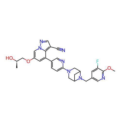 Chemical structure of BindingDB Monomer ID 296740