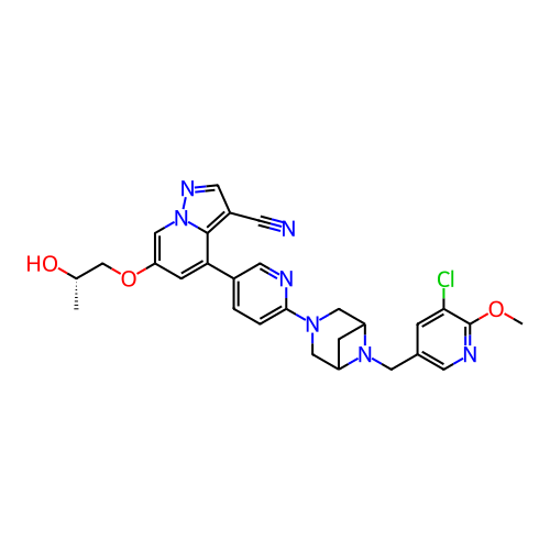 Chemical structure of BindingDB Monomer ID 296744
