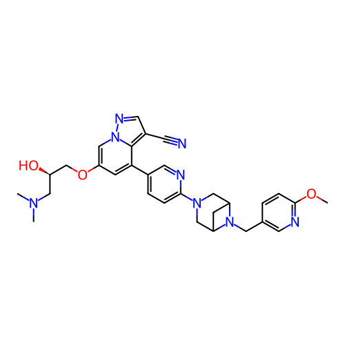 Chemical structure of BindingDB Monomer ID 296748