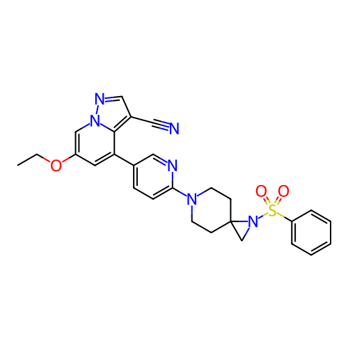 Chemical structure of BindingDB Monomer ID 296774