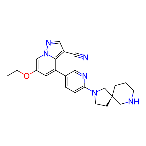 Chemical structure of BindingDB Monomer ID 296788