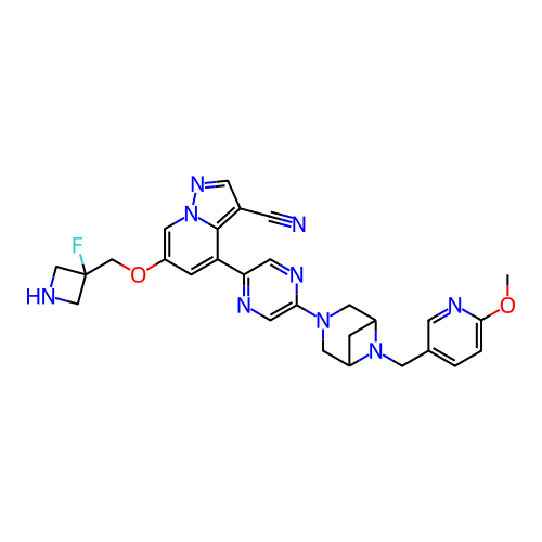 Chemical structure of BindingDB Monomer ID 296818