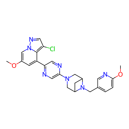 Chemical structure of BindingDB Monomer ID 296821