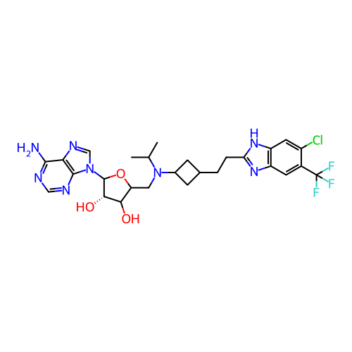 Chemical structure of BindingDB Monomer ID 297391