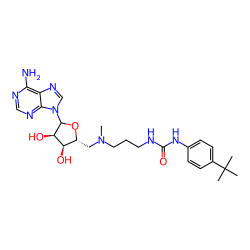 Chemical structure of BindingDB Monomer ID 297394