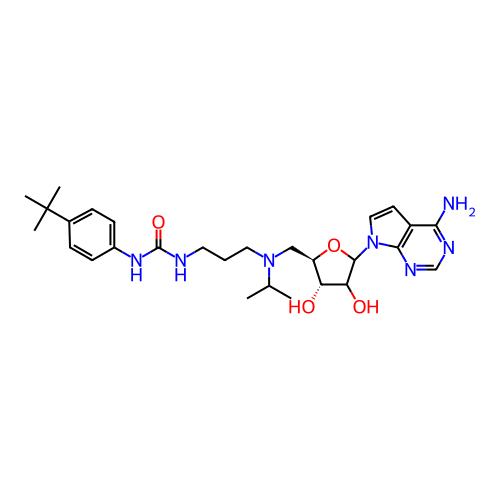 Chemical structure of BindingDB Monomer ID 297395