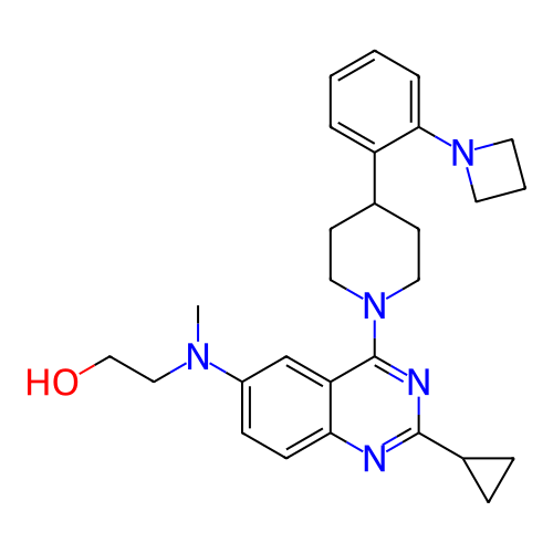 Chemical structure of BindingDB Monomer ID 297504