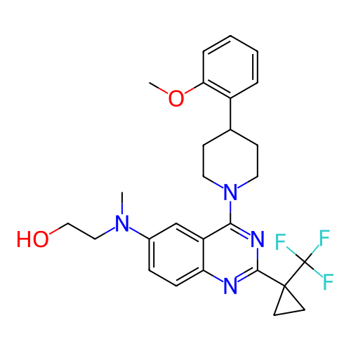 Chemical structure of BindingDB Monomer ID 297545
