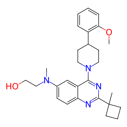 Chemical structure of BindingDB Monomer ID 297568