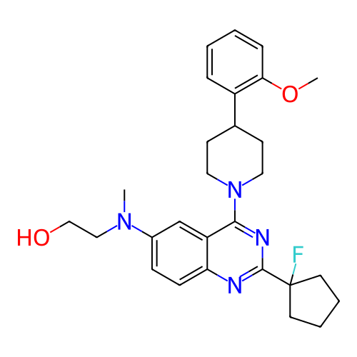 Chemical structure of BindingDB Monomer ID 297570