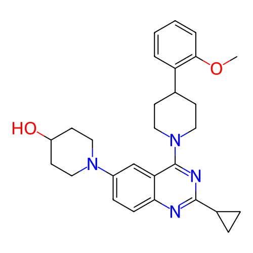 Chemical structure of BindingDB Monomer ID 297574